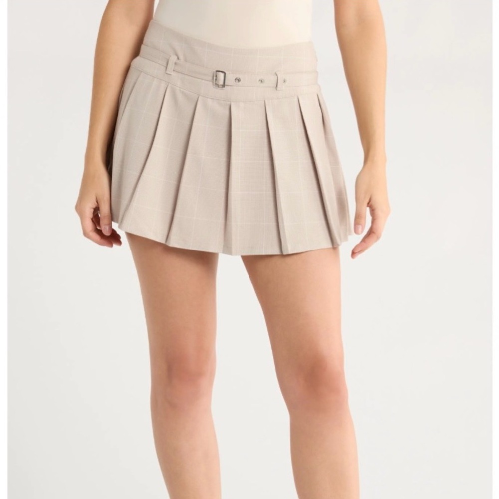 🍄‍🟫pleated skort🍄‍🟫